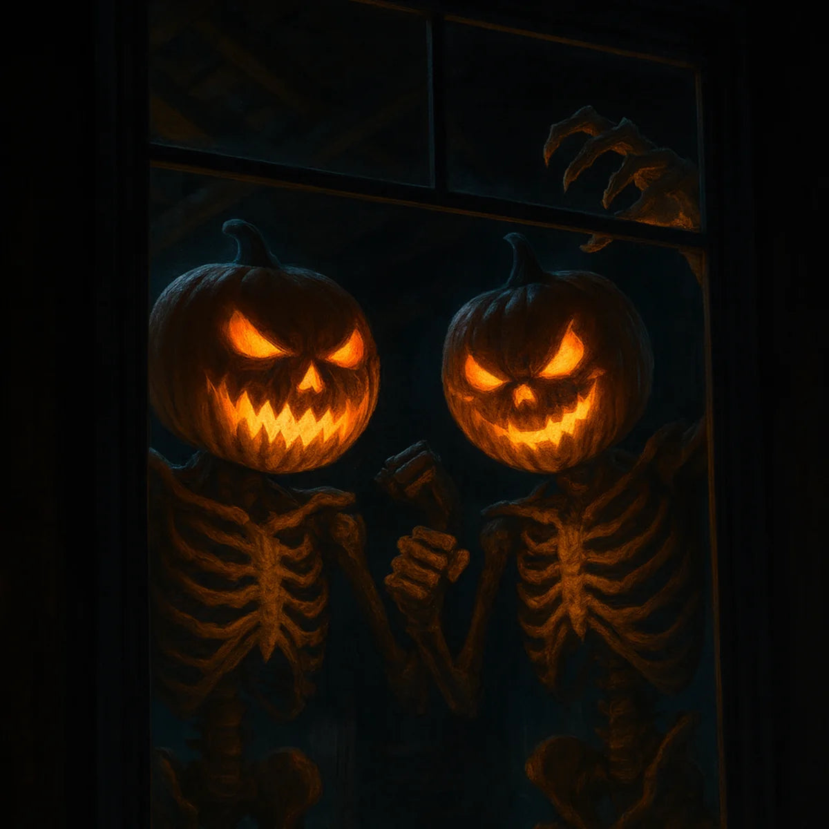 Halloween Projector - House projection