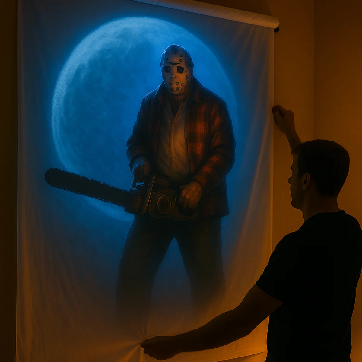 Halloween Projector - Jason projection