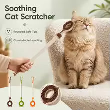 2 In 1 Retractable Cat Teaser Wand Double Sided Massager