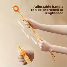 2 In 1 Retractable Cat Teaser Wand Double Sided Massager
