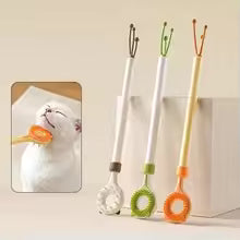 2 In 1 Retractable Cat Teaser Wand Double Sided Massager