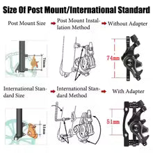 Bicycle Disc Brake Set - YD800603ff